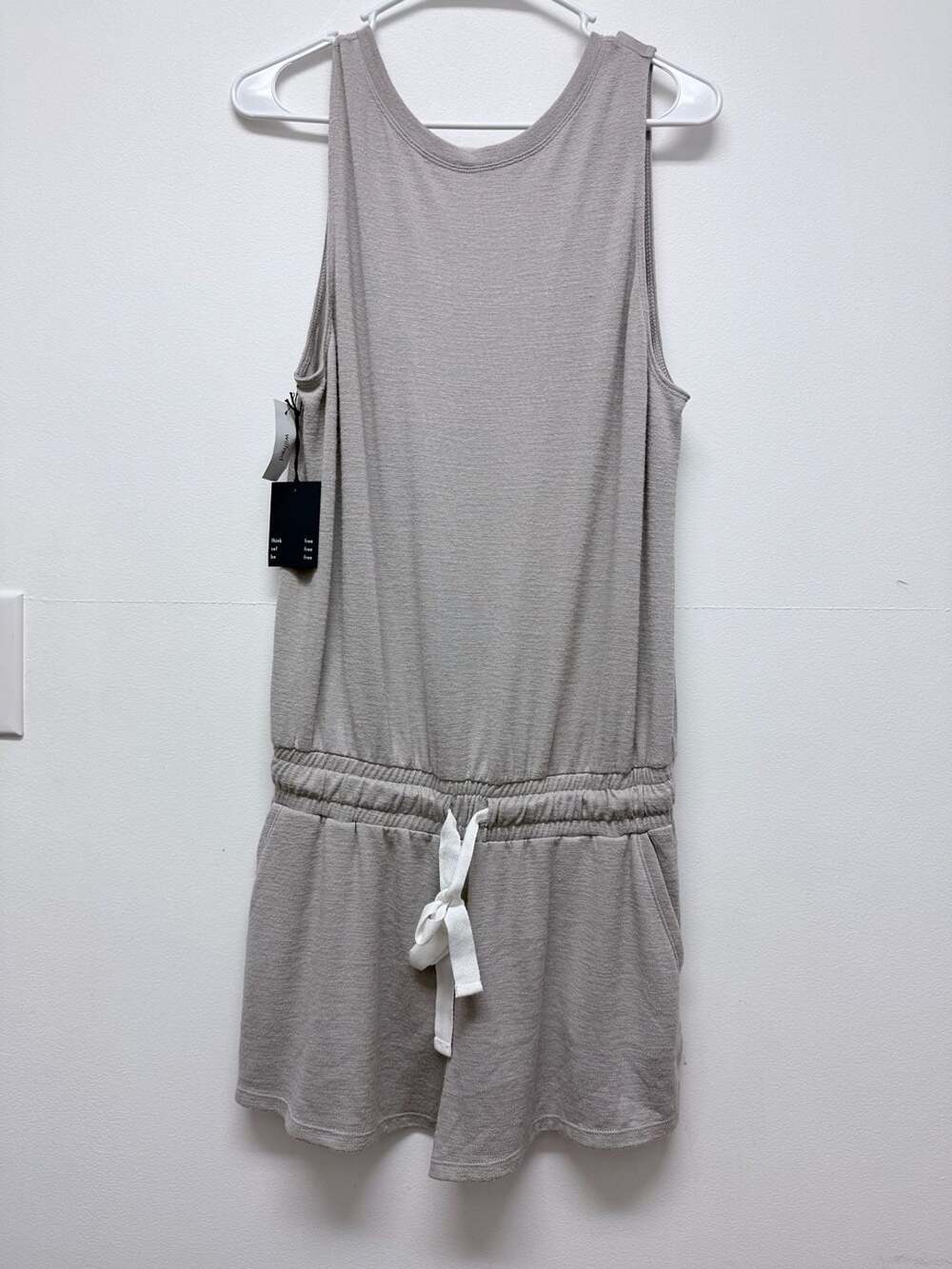Wilfred Free Izabel Ashen Cendre Romper Cozy Casual